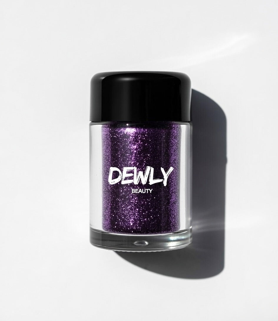 Dewly Vegan Glitter Dust - Loose Shimmer Powder for Eyes & Face