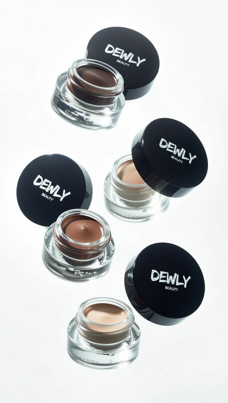 Dewly Vegan Brow Pomade - Waterproof Long-Lasting Eyebrow Gel