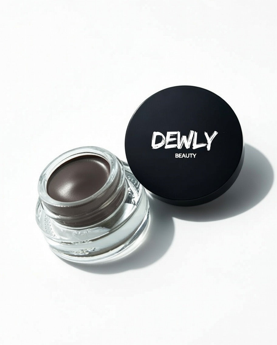 Dewly Vegan Brow Pomade - Waterproof Long-Lasting Eyebrow Gel