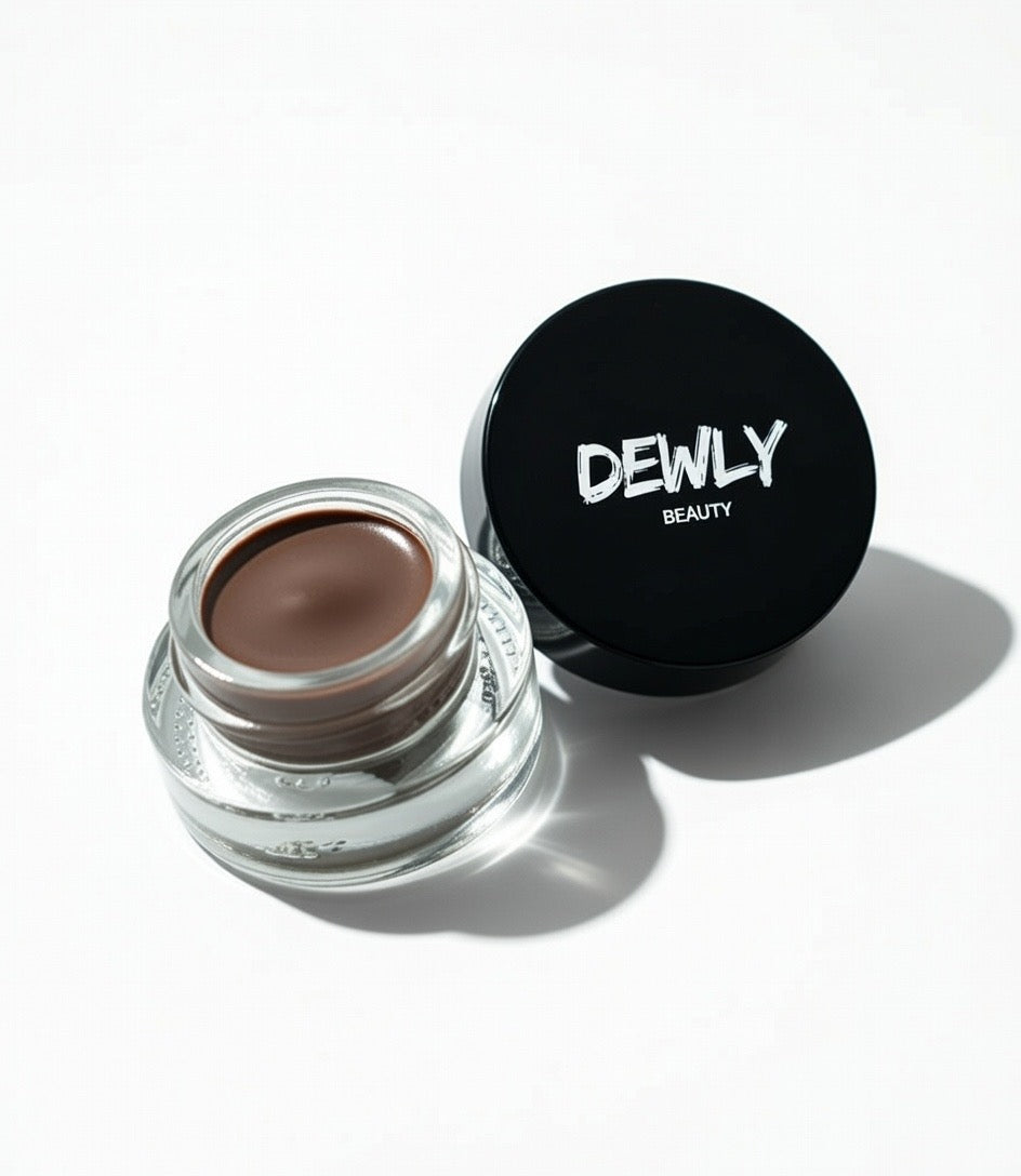 Dewly Vegan Brow Pomade - Waterproof Long-Lasting Eyebrow Gel