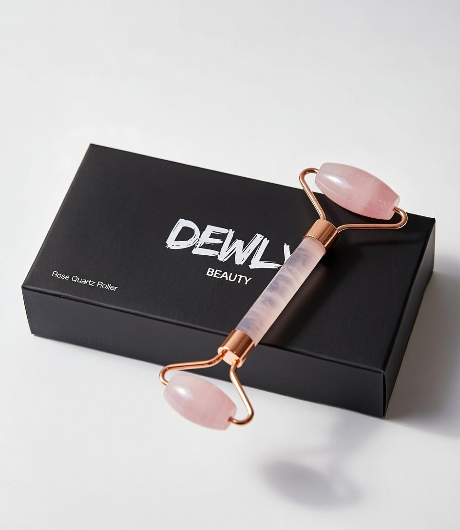 Dewly Rose Quartz Roller
